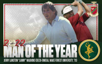 World Golf Hall of Fame member and 1977 PGA Champion Brother Jerry Lanston “Lanny” Wadkins Named 2022 Kappa Sigma Man of the Year!