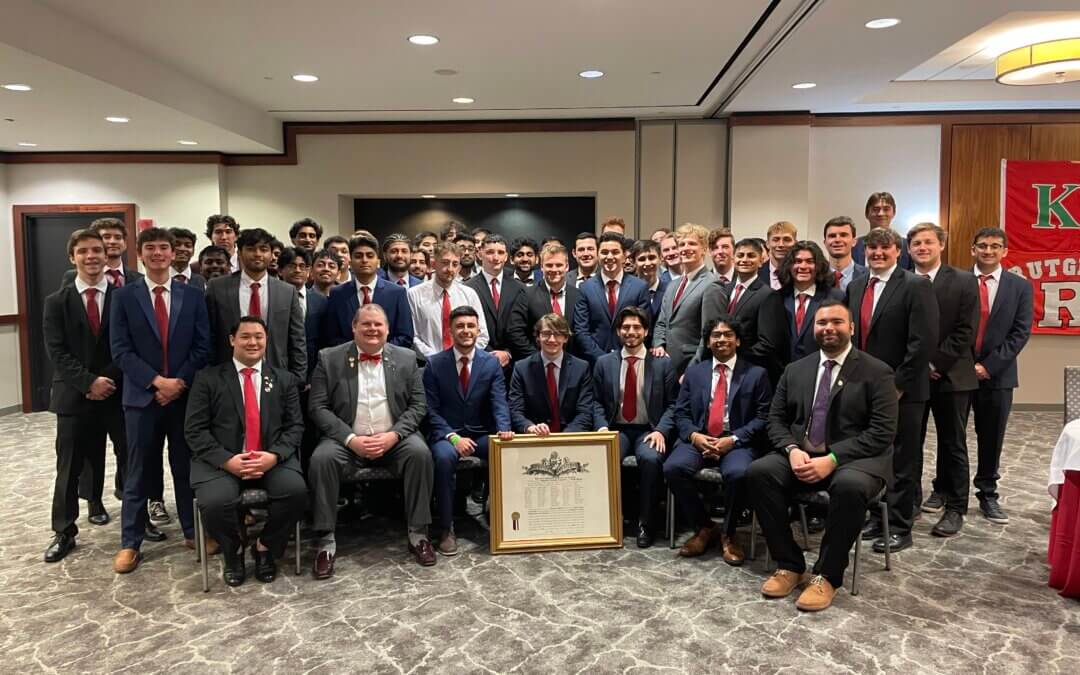 Kappa Sigma Recharters the Gamma-Upsilon Chapter at Rutgers, The State University of New Jersey