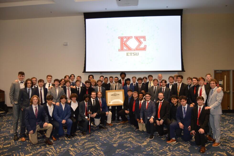 Kappa Sigma reestablishes the LambdaBeta Chapter at Eastern Tennessee
