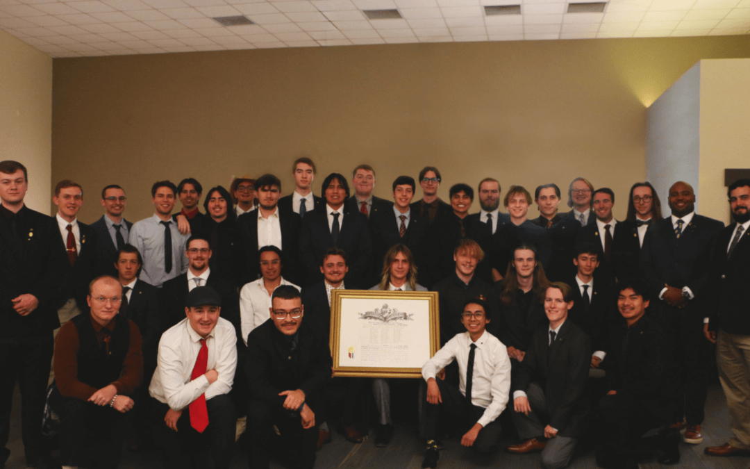 Kappa Sigma reestablishes the Pi-Tau Chapter at New Mexico Institute of Mining and Technology.