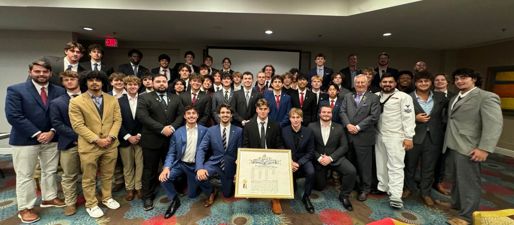 Kappa Sigma reestablishes the RhoPsi Chapter in Corpus Christi, Texas