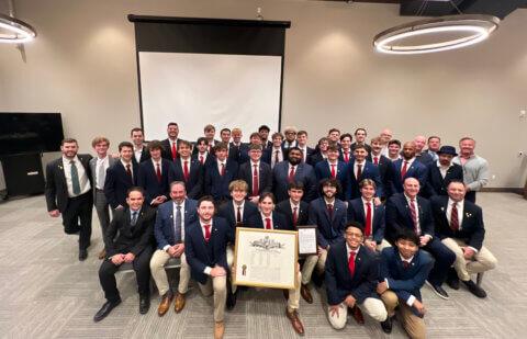Kappa Sigma reestablishes the Kappa-Pi Chapter at the University of