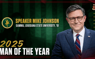 Speaker of the U.S. House of Representatives Brother Mike Johnson Named Man of the Year!