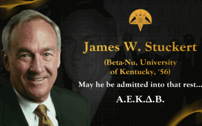 Brother James “Jim” W. Stuckert Joins the Chapter Celestial