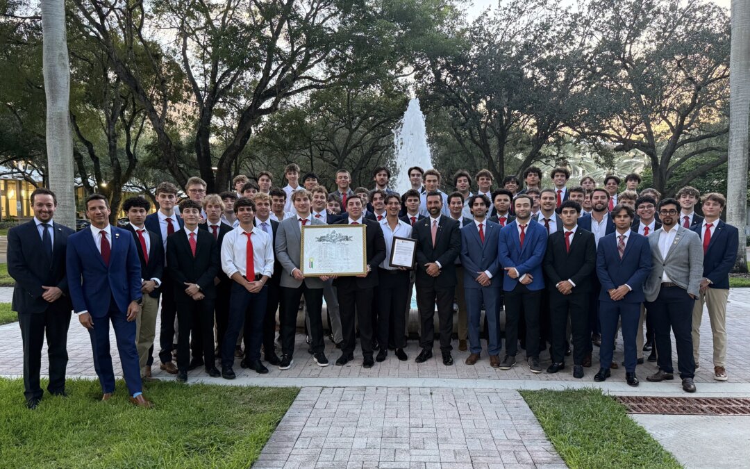 Kappa Sigma reestablishes the Epsilon-Beta Chapter at the University of Miami!