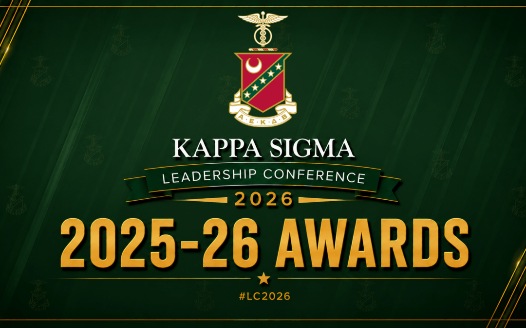 2025-2026 Kappa Sigma Fraternity Awards