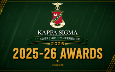 2025-2026 Kappa Sigma Fraternity Awards